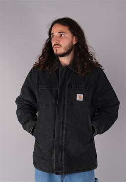 Vintage Carhartt arctic jacket in black.  