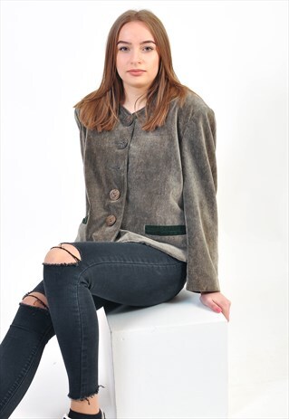 VINTAGE 80S VELVET JACKET