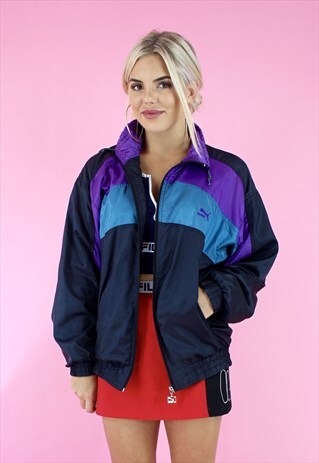 90'S OVERSIZED PUMA SHELL TOP JACKET