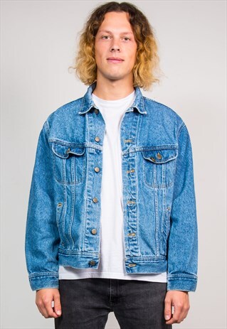 90'S VINTAGE LEE BLUE DENIM JACKET