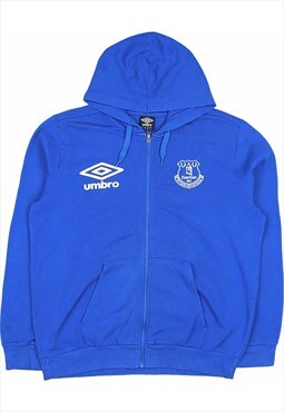 Vintage 90's Umbro Hoodie Everton Zip Up