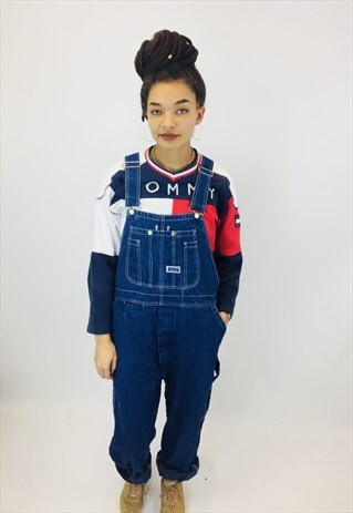 VINTAGE DENIM DUNGAREES