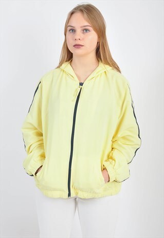 VINTAGE SHELL JACKET IN YELLOW