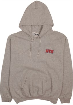 Vintage 90's Lee Hoodie HTS Pullover Grey XLarge