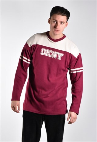 VINTAGE 1990S DKNY SPELLOUT SWEATSHIRT