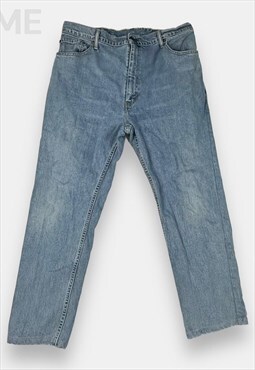 Levis 505 vintage light blue denim jeans size W42 L30