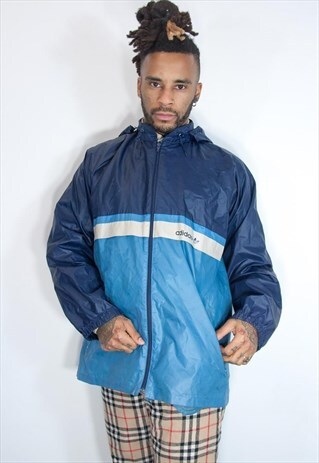 ADIDAS VINTAGE RAINCOAT JACKET