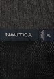 VINTAGE 90'S NAUTICA JUMPER / SWEATER QUARTER ZIP KNITTED
