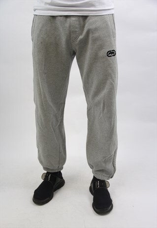 VINTAGE ECKO UNLIMITED GREY TRACKSUIT BOTTOMS