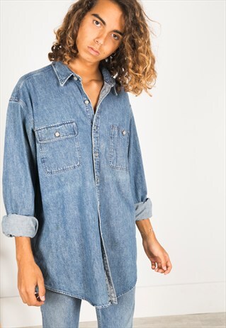 VINTAGE 80S POLO RALPH LAUREN SHIRT / R353
