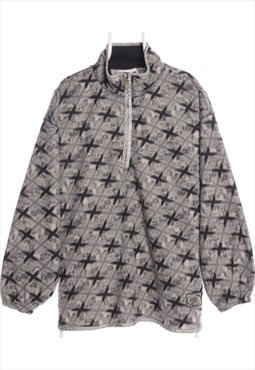 Grey Bugle Boy Quarter Zip Fleece - XXLarge