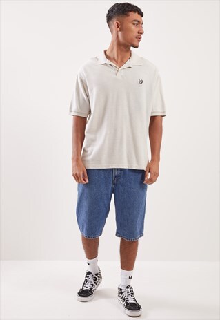 VINTAGE RALPH LAUREN CHAPS SHORT SLEEVE POLO TOP