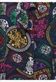 VINTAGE EVAN PICONE PATTERNED MULTI-COLOUR LONG SLEEVE BLOUS