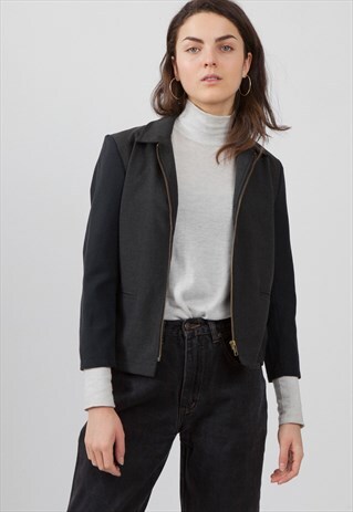 VINTAGE BLACK CLASSIC-BOYZ JACKET