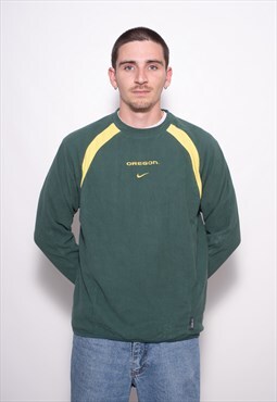 Vintage Nike 90s Oregon Swoosh Fleece Sweatshirt
