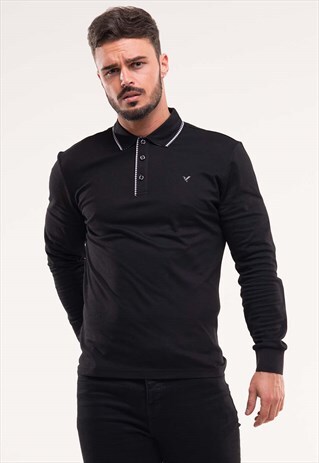 KIRAN LONG SLEEVED POLO SHIRT