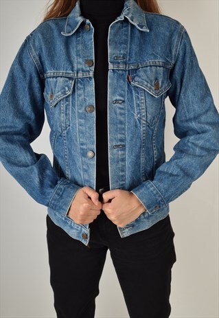 VINTAGE LEVI'S DENIM JACKET MADE IN USA (3168)