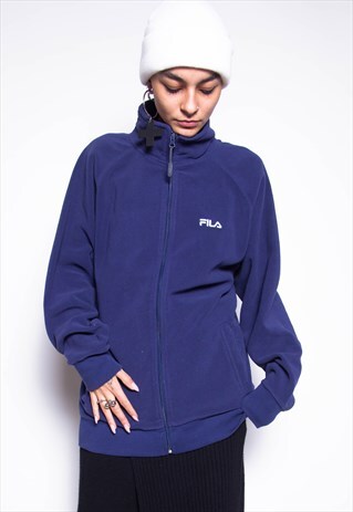 VINTAGE 90S FILA FLEECE JACKET ID:3590