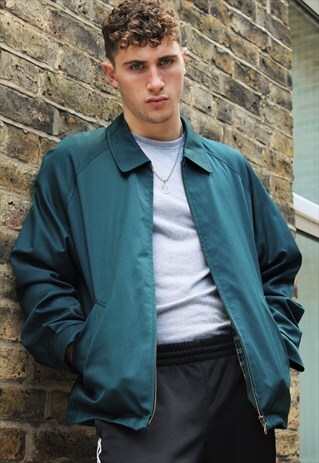VINTAGE / 70'S / DARK GREEN JACKET