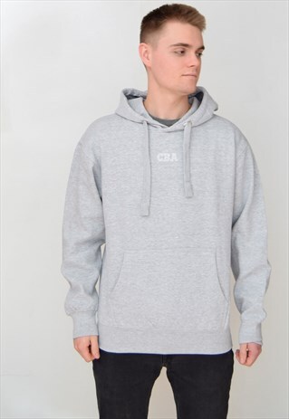 GREY CBA (WHITE) HOODIE