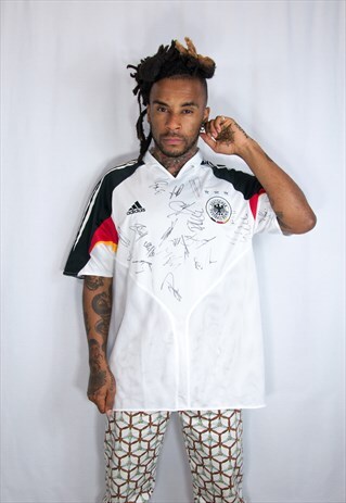 ADIDAS GERMANY SIGNED FOOTBALL SHIRT 2005