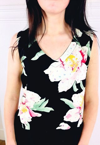 FLORAL CROP TOP