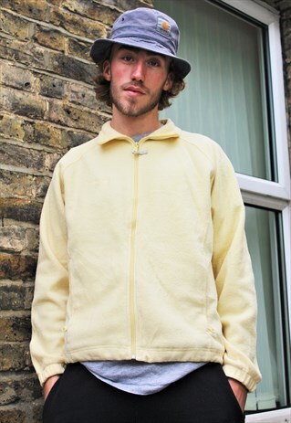RETRO / 90'S / COLUMBIA / YELLOW FLEECE