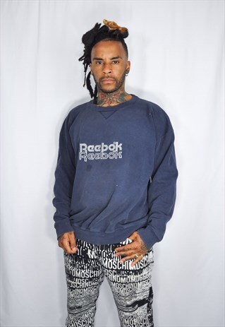 REEBOK EMBROIDED VINTAGE SWEATSHIRT