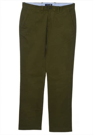 Vintage Tommy Hilfiger Olive Green Classic Chinos - W32