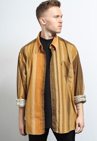 VINTAGE CORDUROY CORD SHIRT