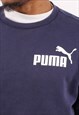 VINTAGE PUMA NAVY SWEATSHIRT