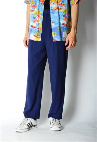 VINTAGE 90S NAVY BLUE PANTS