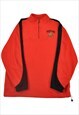 Vintage Maryland Terrapins Basketball Team Fleece 1/4 Zip L 