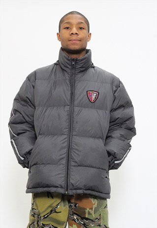VINTAGE POLO SPORT HOODED PUFFER JACKET