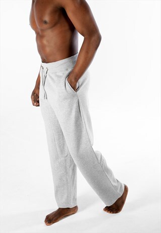 mens wide leg tracksuit bottoms