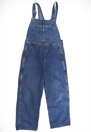 VINTAGE 90S LEE BLUE DENIM DUNAGREES