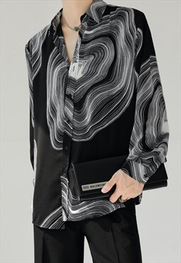 Men's fashion abstract pattern shirt AW2022 VOL.1