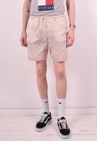 PRADA MENS VINTAGE SHORTS W30 BEIGE 90S