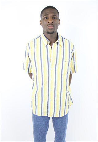 VINTAGE LACOSTE STRIPED SHIRT