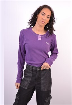 Vintage Kappa Top Long Sleeve Purple