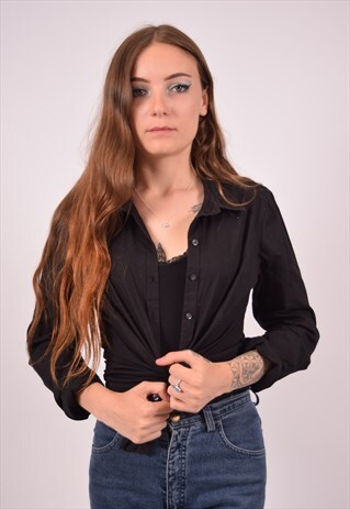 VINTAGE CALVIN KLEIN SHIRT BLACK