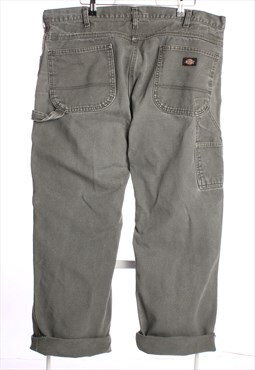Vintage 90's Dickies Trousers / Pants Workwear Carpenter Gre