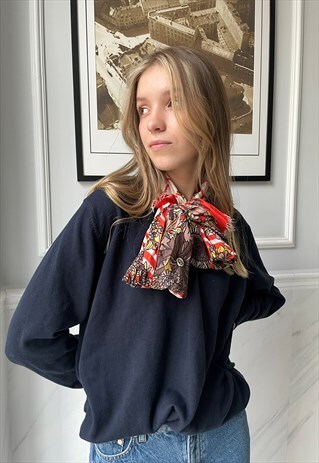 BEAUTIFUL VINTAGE CLASSIC PRINTED SHAWL