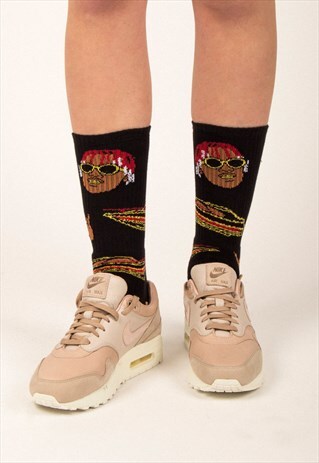 YATCH BLACK SOCKS