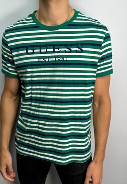 Vintage Guess striped T Shirt 