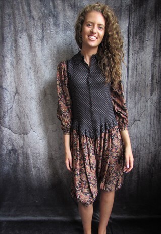 VINTAGE 1980S PRAIRIE PLAYSUIT
