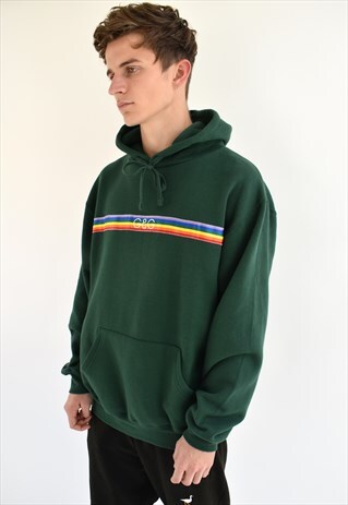 EXCLUSIVE G&G UNISEX FOREST RAINBOW RIBBON HOOD