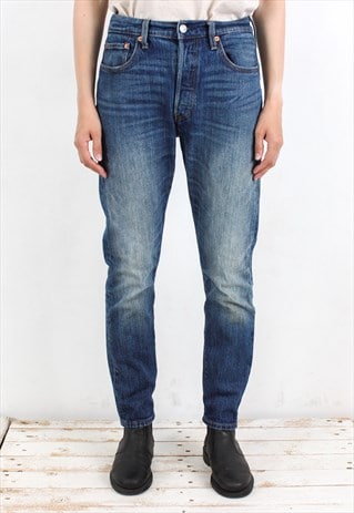 Vintage LEVI Strauss 501 S Womens W28 L30 Skinny Jeans Pants