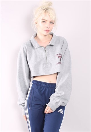 VINTAGE CHAMPION REWORKED CROPPED SWEATSHIRT