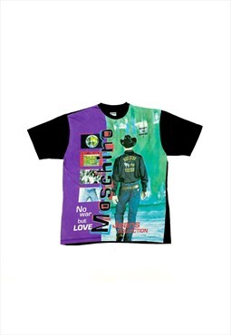 Vintage Moschino Western Print T'shirt 